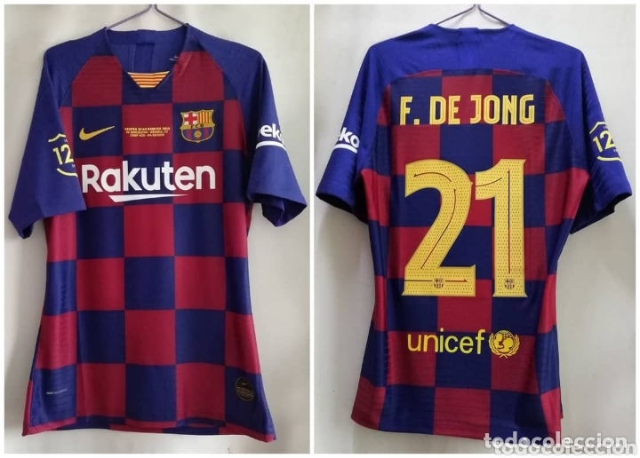 de jong barca jersey