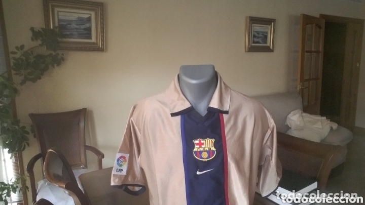 Coleccionismo deportivo: Camiseta FC Barcelona 2002. Talla L. 2 equipacion