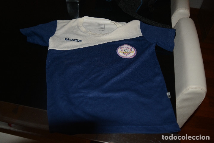 Coleccionismo deportivo: CAMISETA DE FUTBOL DEL CD EL ROMERAL (MALAGA).TALLA 8 (NI&Ntilde;O)