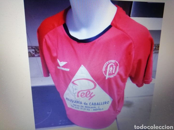 Coleccionismo deportivo: Camiseta f&uacute;tbol Em&eacute;rita augusta . equipo merida. Talla L