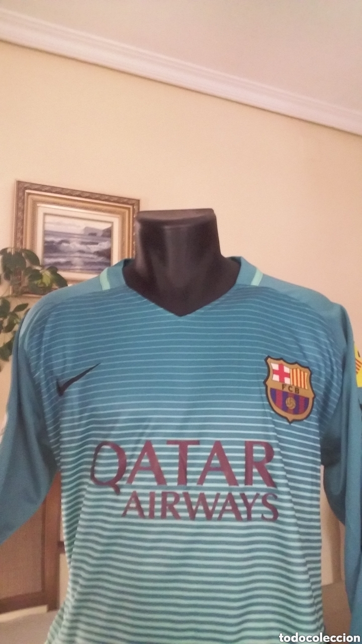 Coleccionismo deportivo: Camiseta FC Barcelona 2016 . 3 equipacion... Talla XL.