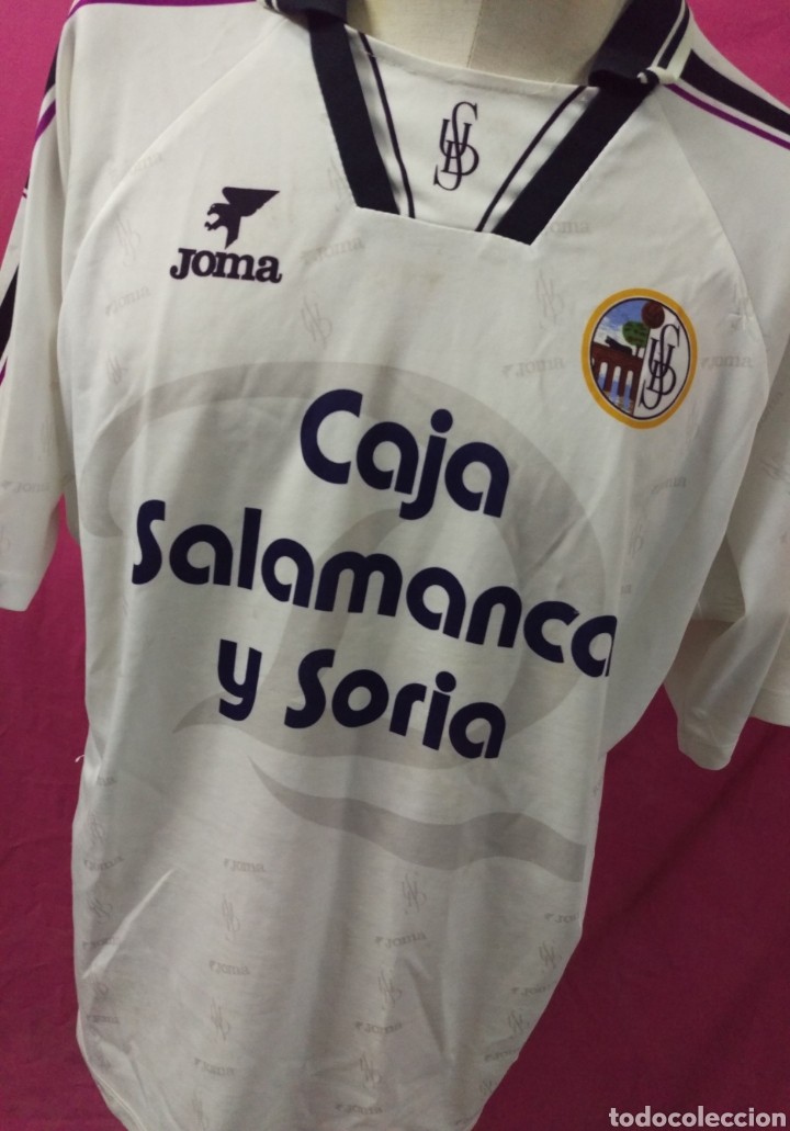 Coleccionismo deportivo: Rara camiseta futbol original JOMA - U.D. SALAMANCA CAJA SORIA temp. 1995-96. talla XXL