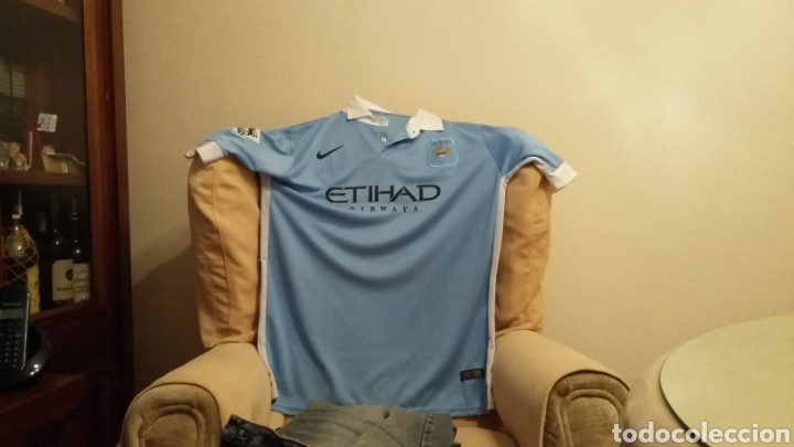 Coleccionismo deportivo: Camiseta Manchester city 2017. talla L.