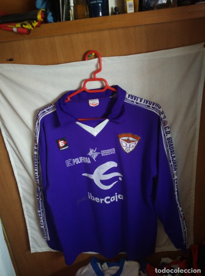 Coleccionismo deportivo: Original | Futbol | Talla S | Camiseta | CD Guadalajara - 8 - match worn