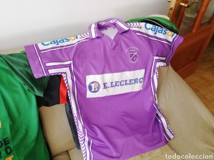 Coleccionismo deportivo: Camiseta Atl&eacute;tico San Jos&eacute; almendralejo. Talla L .