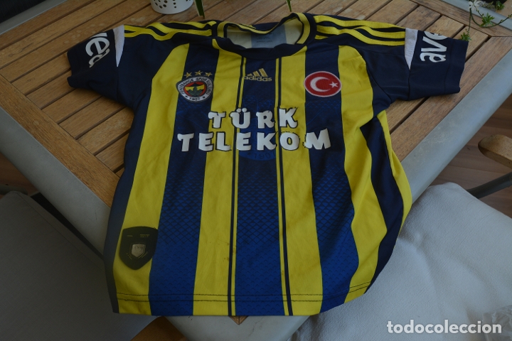 Coleccionismo deportivo: CAMISETA DEL FENERBAHCE (TURQUIA).TALLA DE NI&Ntilde;O DE UNOS 7-8 A&Ntilde;OS.USADA