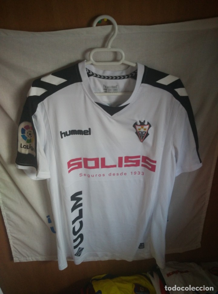 Coleccionismo deportivo: Original | Futbol | Talla M | Camiseta | Albacete Balompie - 17 Hector Hernandez - match worn