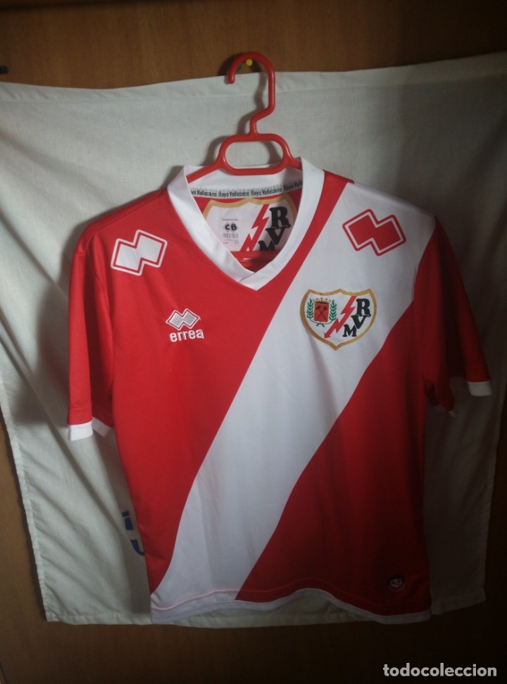 Coleccionismo deportivo: Original | Futbol | Talla M | Camiseta | Rayo Vallecano - 14 - match worn