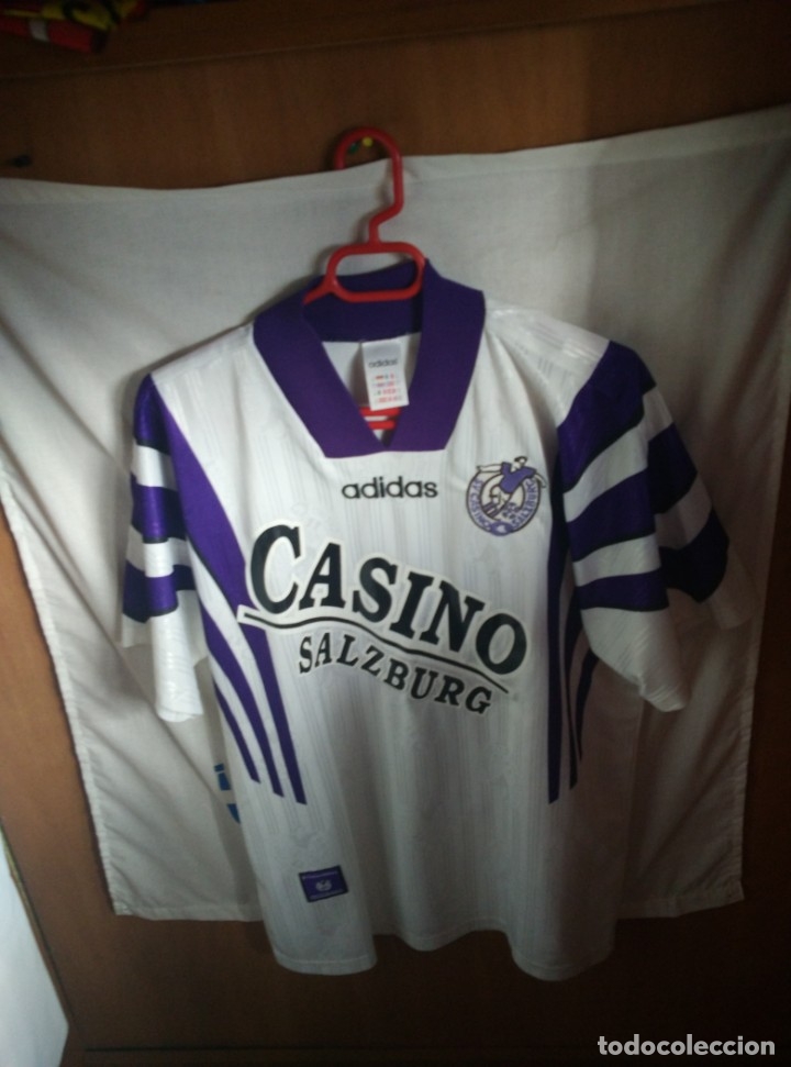 Coleccionismo deportivo: Original | Futbol | Talla M | Camiseta | SV Casino Salzburg - de los a&ntilde;os 90