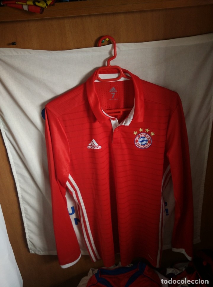 Colecionismo desportivo: Original | Futbol | Talla 7 de jugador - M | Camiseta | Bayern de Munich - player issue adizero