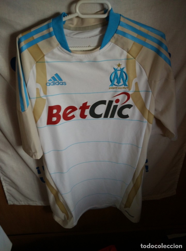 Coleccionismo deportivo: Original | Futbol | Talla L | Camiseta | Olympique de Marsella - player issue techfit