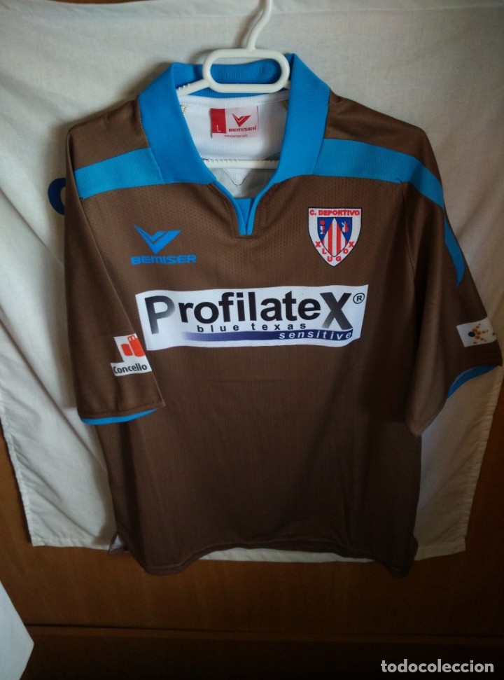 Coleccionismo deportivo: Original | Futbol | Talla L | Camiseta | CD Lugo - 4 - match worn