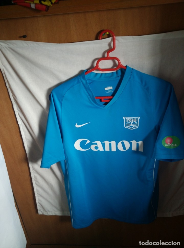 Coleccionismo deportivo: Original | Futbol | Talla L | Camiseta | Kitchee SC - 25 - match worn - spanish kitchee