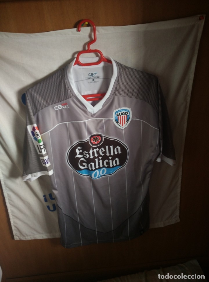 Coleccionismo deportivo: Original | Futbol | Talla L | Camiseta | CD Lugo - 20 Enzo Renella - match worn