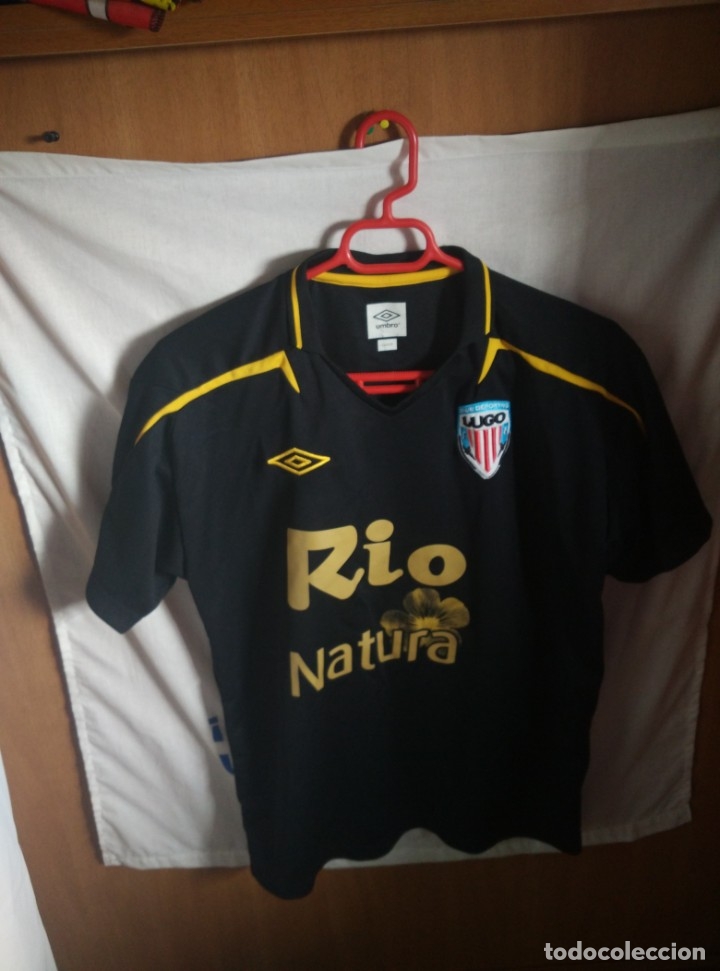 Coleccionismo deportivo: Original | Futbol | Talla L | Camiseta | CD Lugo - 8 Ivan - match worn