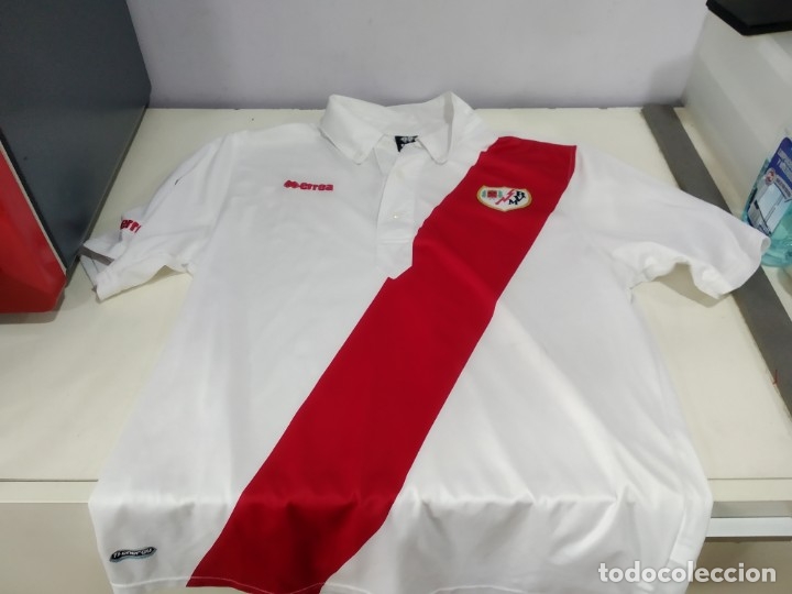 Coleccionismo deportivo: ANTIGUA CAMISETA DEL RAYO VALLECANO ERREA TALLA  XL