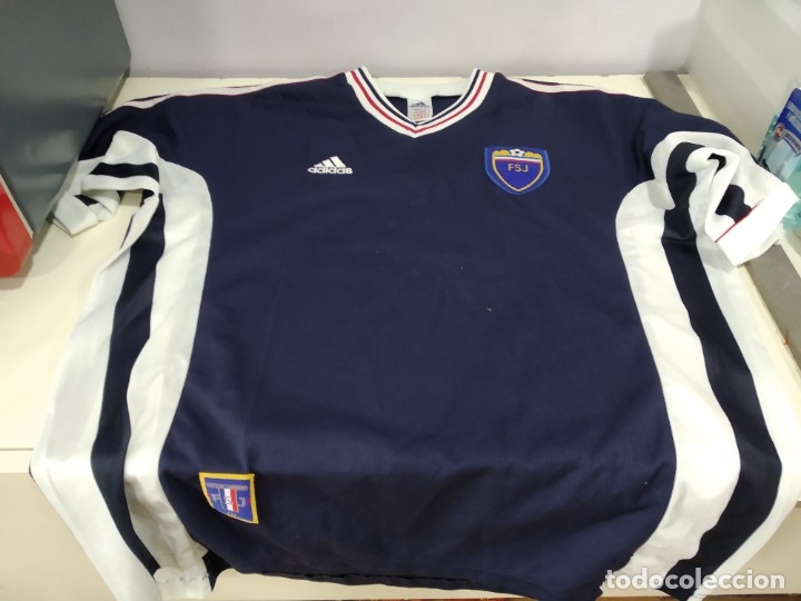 Coleccionismo deportivo: CAMISETA DE LA SELECCION DE YUGOSLAVIA ADIDAS XL