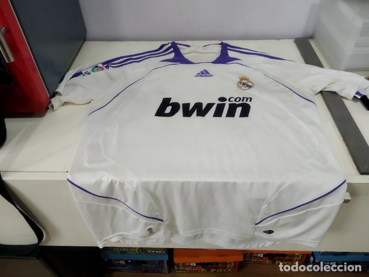 antigua camiseta real madrid bwin adidas - Comprar Camisetas de Fútbol en  todocoleccion - 182395531