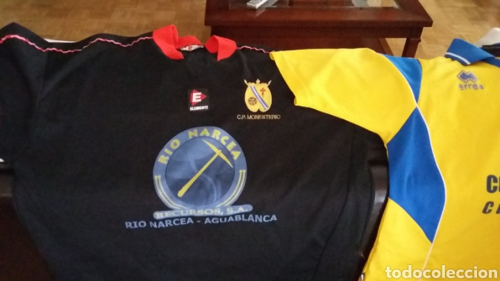 Coleccionismo deportivo: Camisetas antiguas f&uacute;tbol. A&ntilde;os 90. Cp monesterio( Badajoz)
