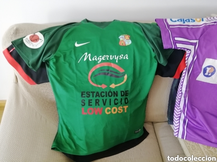 Coleccionismo deportivo: Camisetas futbol regional. Lote de 10 shirts . Peculiares y simb&oacute;licas.