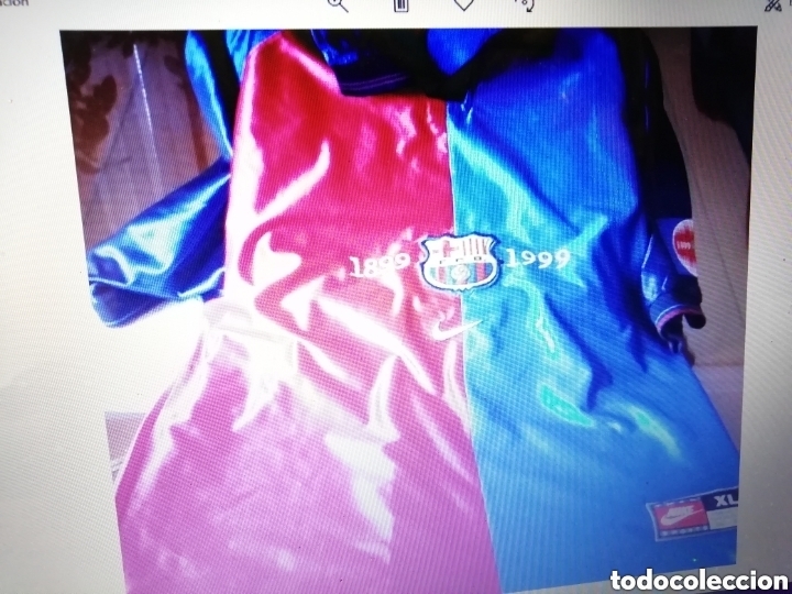 Coleccionismo deportivo: FC Barcelona. Camiseta centenario 1999. Talla L
