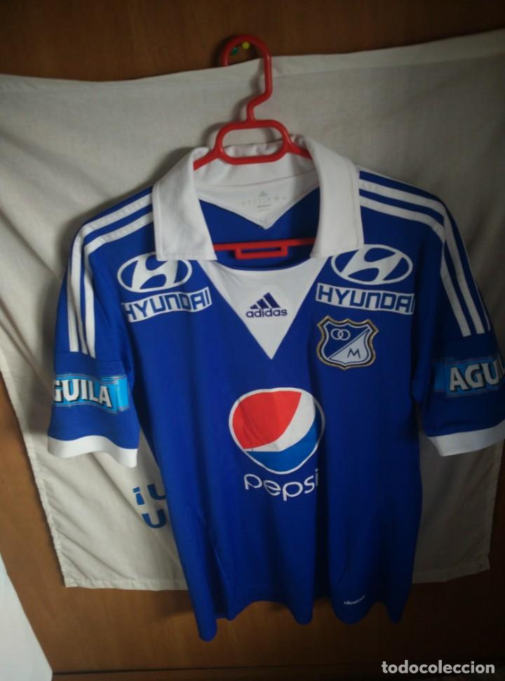 Coleccionismo deportivo: Original | Futbol | Talla L | Camiseta | Millonarios (Colombia) - Dorsal 5 - match worn