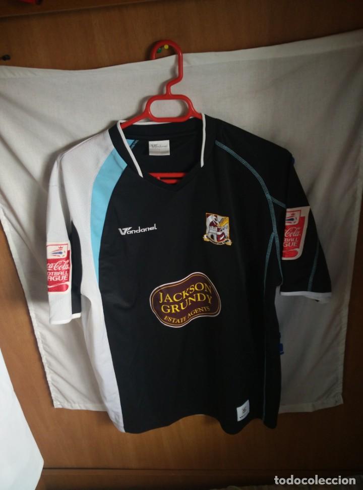 Coleccionismo deportivo: Original | Futbol | Talla L | Camiseta | Norhampton Town - 12 Ikechi Anya - match worn