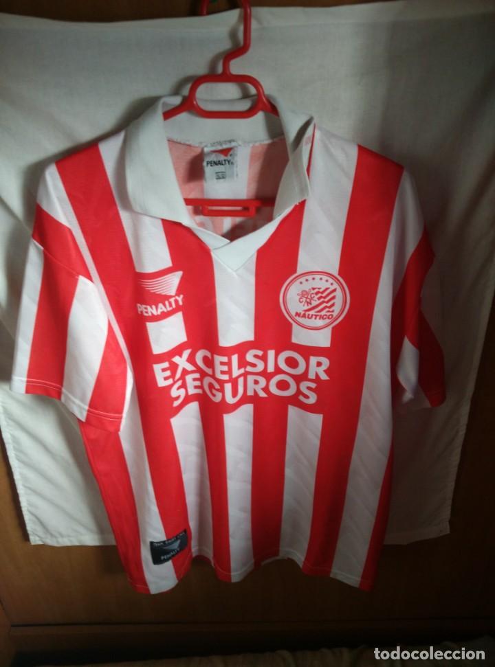 Coleccionismo deportivo: Original | Futbol | Talla XL | Camiseta | Club Nautico (Brasil) - 10 - match worn