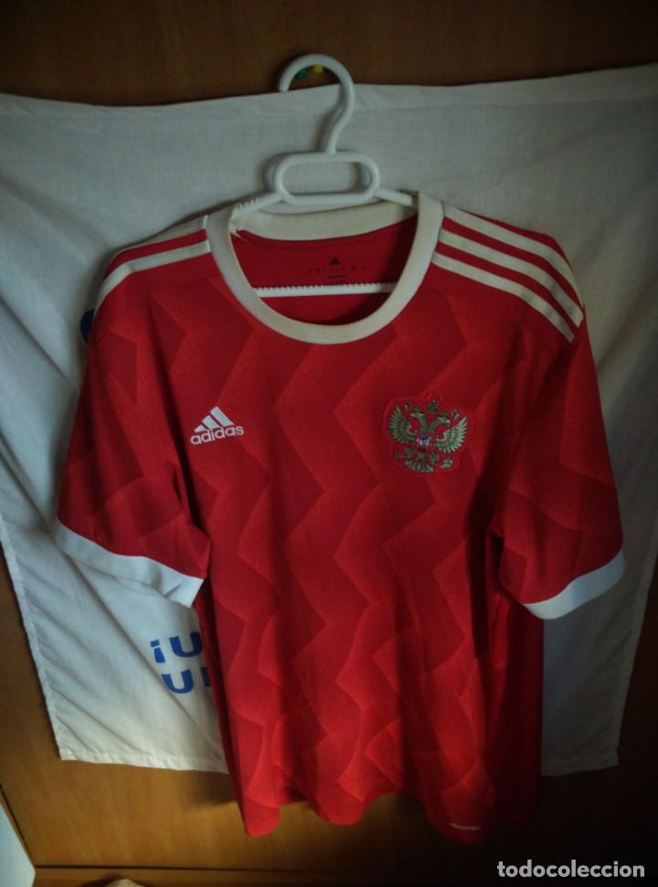 Coleccionismo deportivo: Original | Camiseta de Futbol | Talla XL | Seleccion nacional de Rusia