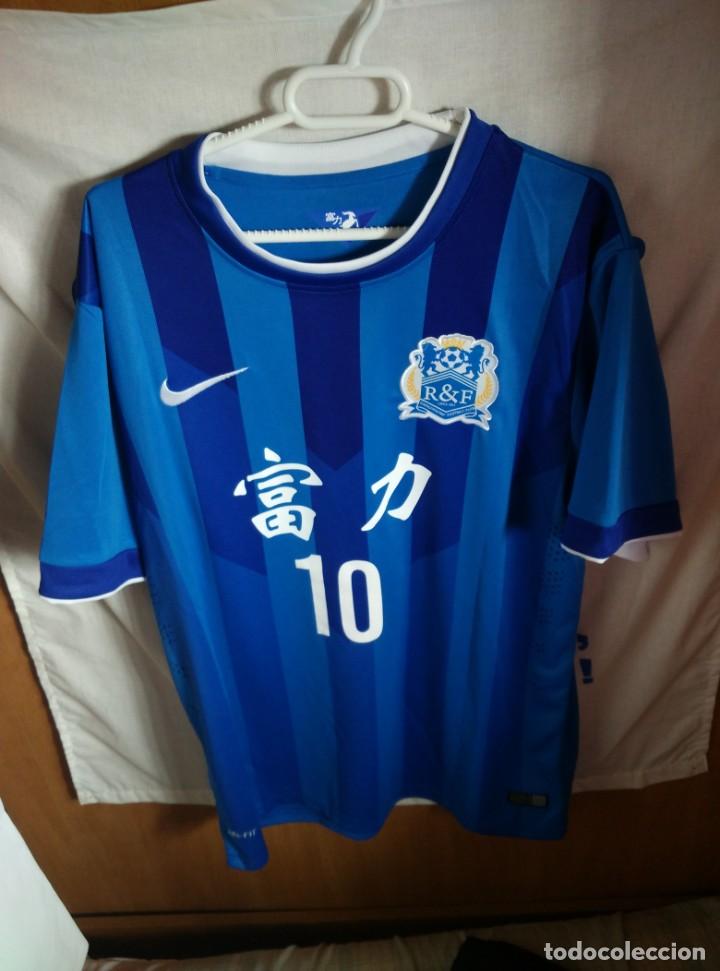 Coleccionismo deportivo: Original | Camiseta de Futbol | Talla XL | Guangzhou R&F FC - 10 Michel - match worn