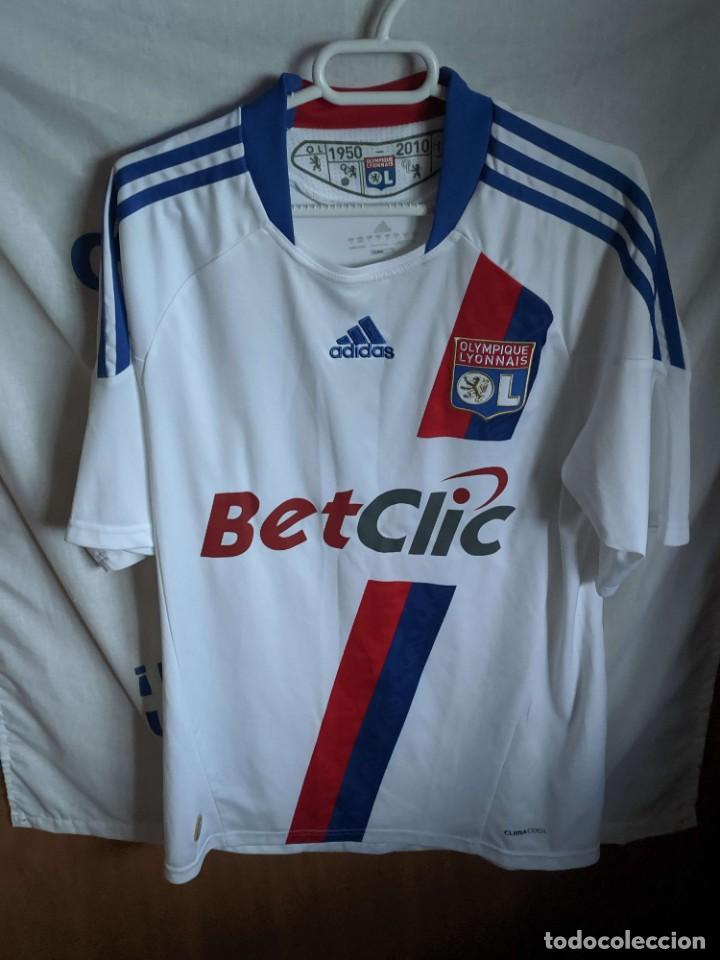 Coleccionismo deportivo: Original | Camiseta de Futbol | Talla S | Olympique de Lyon