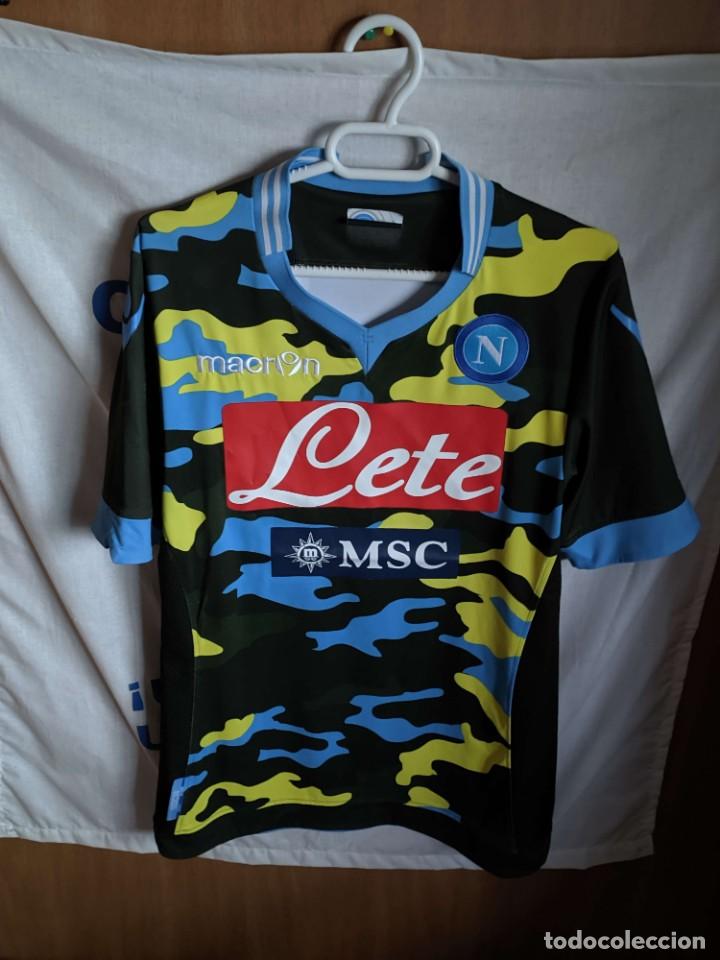 Sports collectibles: Original | Camiseta de Futbol | Talla M | Napoli - Napoles - estilo camuflaje