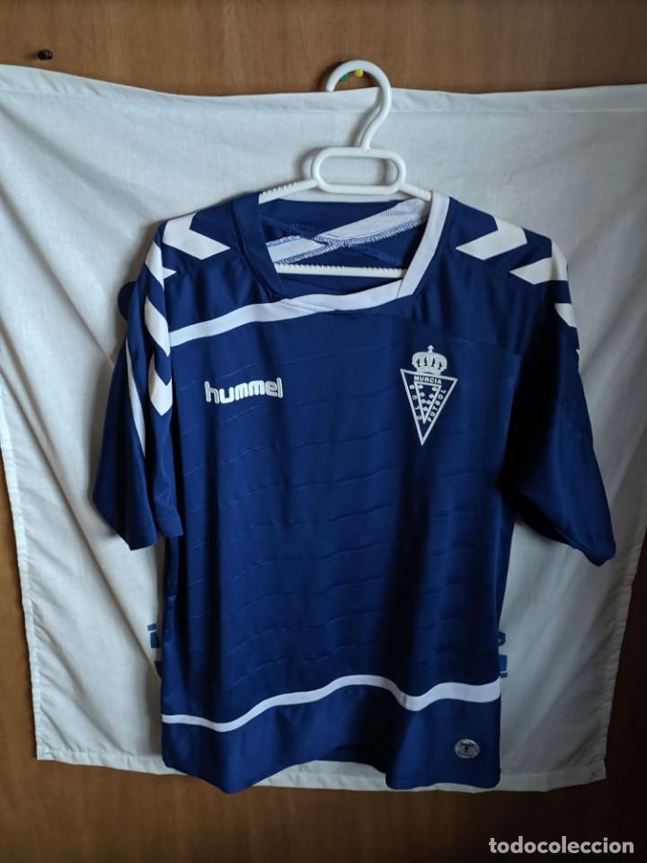 Sports collectibles: Original | Camiseta de Futbol | Talla M | Real Murcia