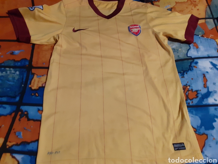 Coleccionismo deportivo: Camiseta f&uacute;tbol Nike, del Arsenal
