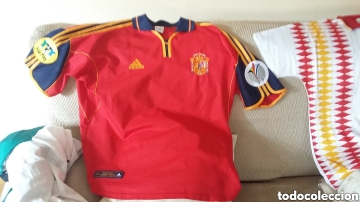 Collezionismo sportivo: Espa&ntilde;a eurocopa 2000. Talla L. Adidas.