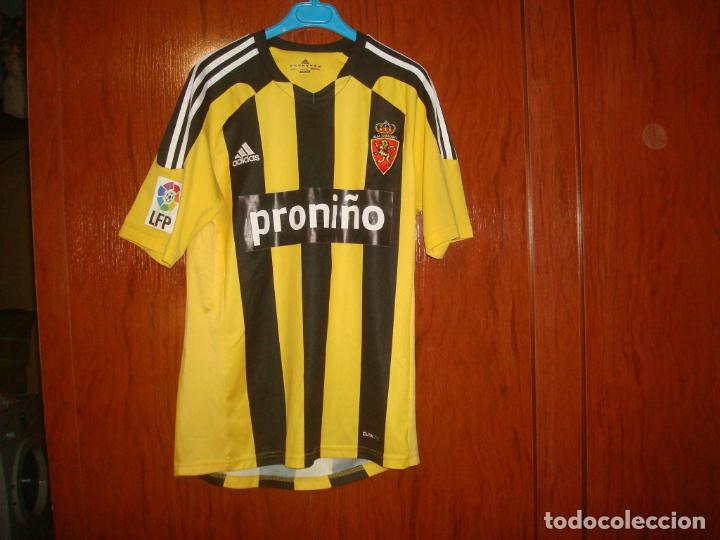 Coleccionismo deportivo: zaragoza camiseta adidas proni&ntilde;o 2011 / 12