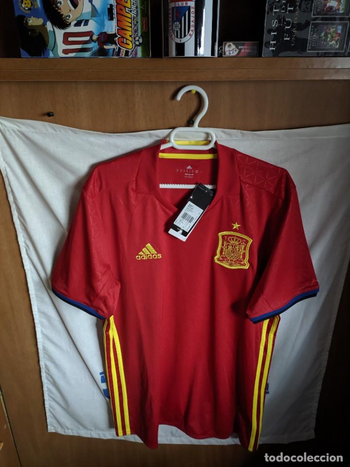 Collezionismo sportivo: Nueva a estrenar y Original | Futbol | Talla M | Camiseta | Seleccion de Espa&ntilde;a