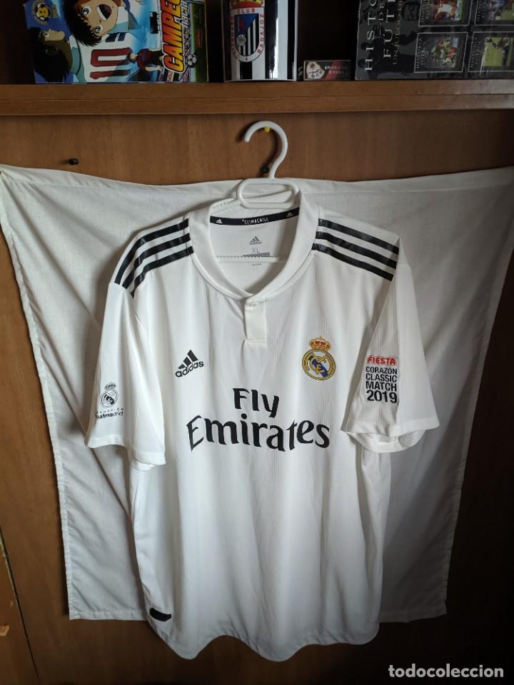 Colecionismo desportivo: Original | Futbol | Talla XL | Camiseta | Real Madrid - Corazon Classic Match 2019 - Player Issue