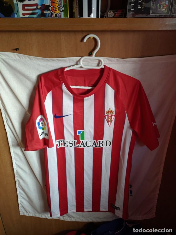 Sports collectibles: Original | Futbol | Talla S | Camiseta | Sporting de Gijon