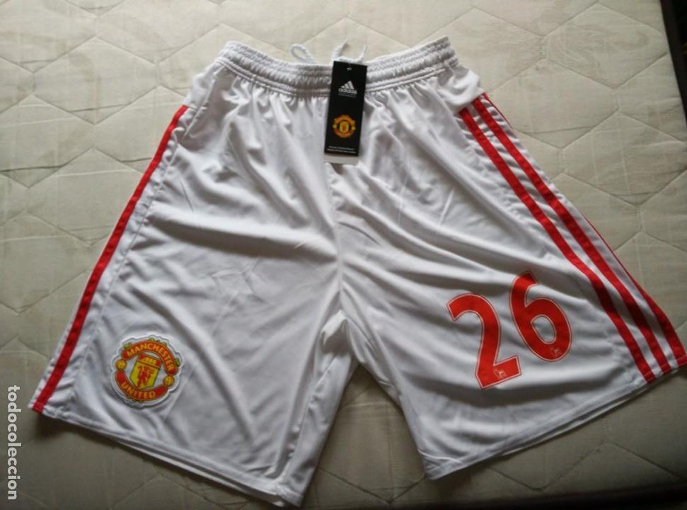 Colecionismo desportivo: LEER ANUNCIO | Pantalon corto de Futbol | Talla M | Nuevo - Manchester United - 26