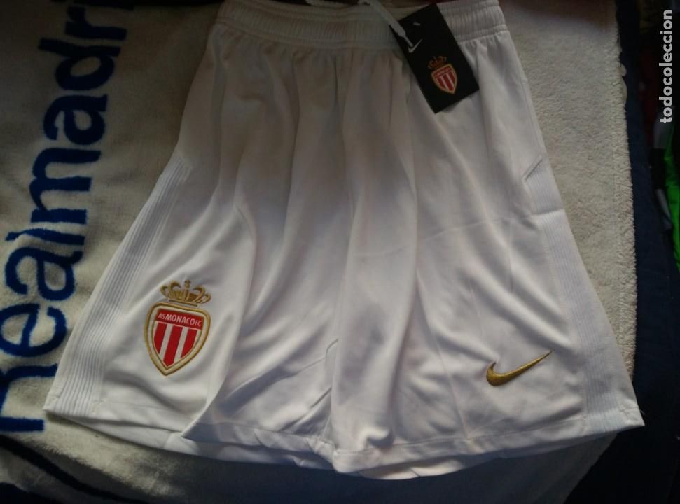 Collezionismo sportivo: LEER ANUNCIO | Pantalon corto de Futbol | Talla S | Nuevo - AS Monaco
