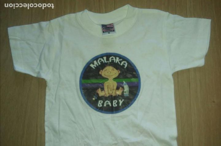 Coleccionismo deportivo: camiseta ultras malaka hinchas malaga futbol frente bokeron hooligans hinchas talla 6 baby ni&ntilde;o