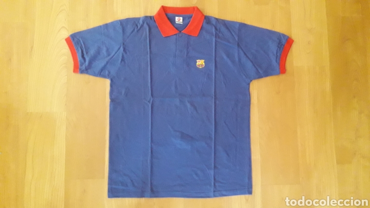 Coleccionismo deportivo: POLO F. C BARCELONA. TALLA XL. BUEN ESTADO AUNQUE LAS FOTOS NO HACEN JUSTICIA