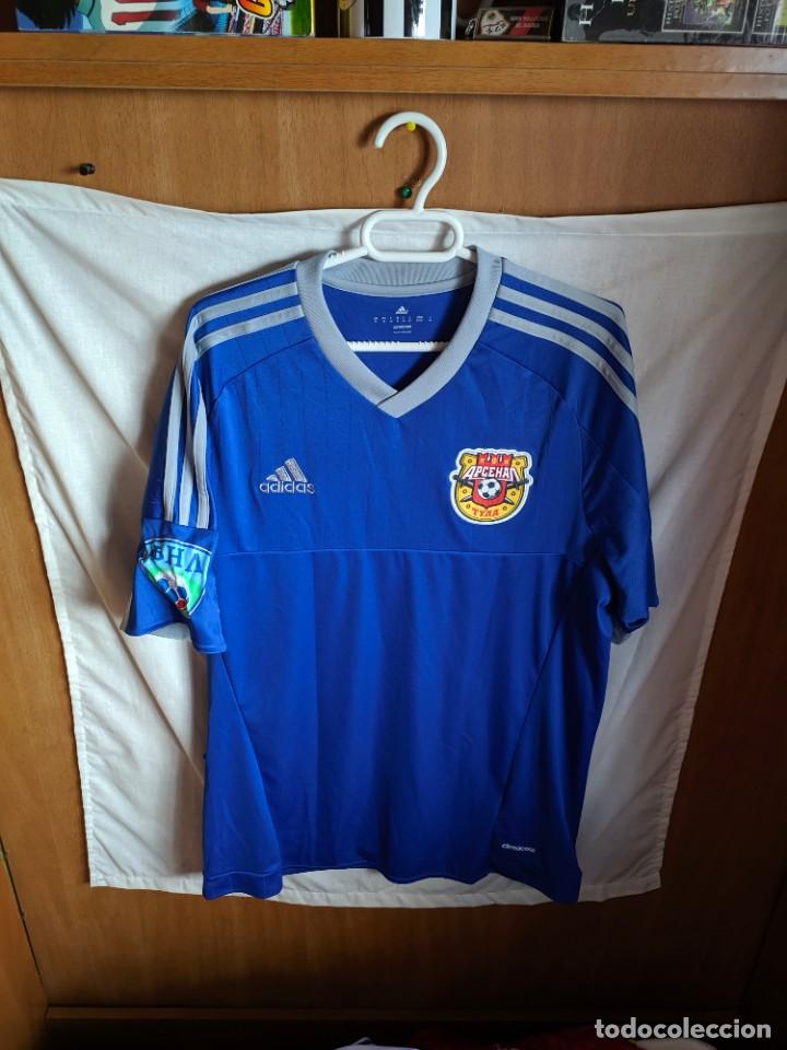Colecionismo desportivo: ORIGINAL | FUTBOL | TALLA M | CAMISETA | Match Worn - Arsenal Tula - 91 Aleksey Skornyakov