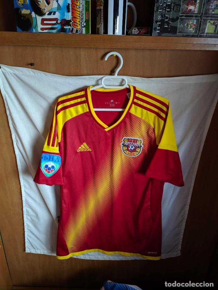 Colecionismo desportivo: ORIGINAL | FUTBOL | TALLA M | CAMISETA | Match Worn - Arsenal Tula - 48 Aleksandr Kutyin