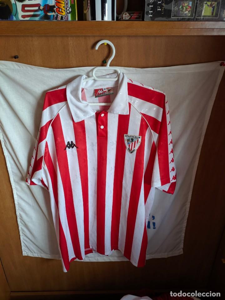 Colecionismo desportivo: ORIGINAL | FUTBOL | TALLA M | CAMISETA | Athletic Club de Bilbao - de los a&ntilde;os 90