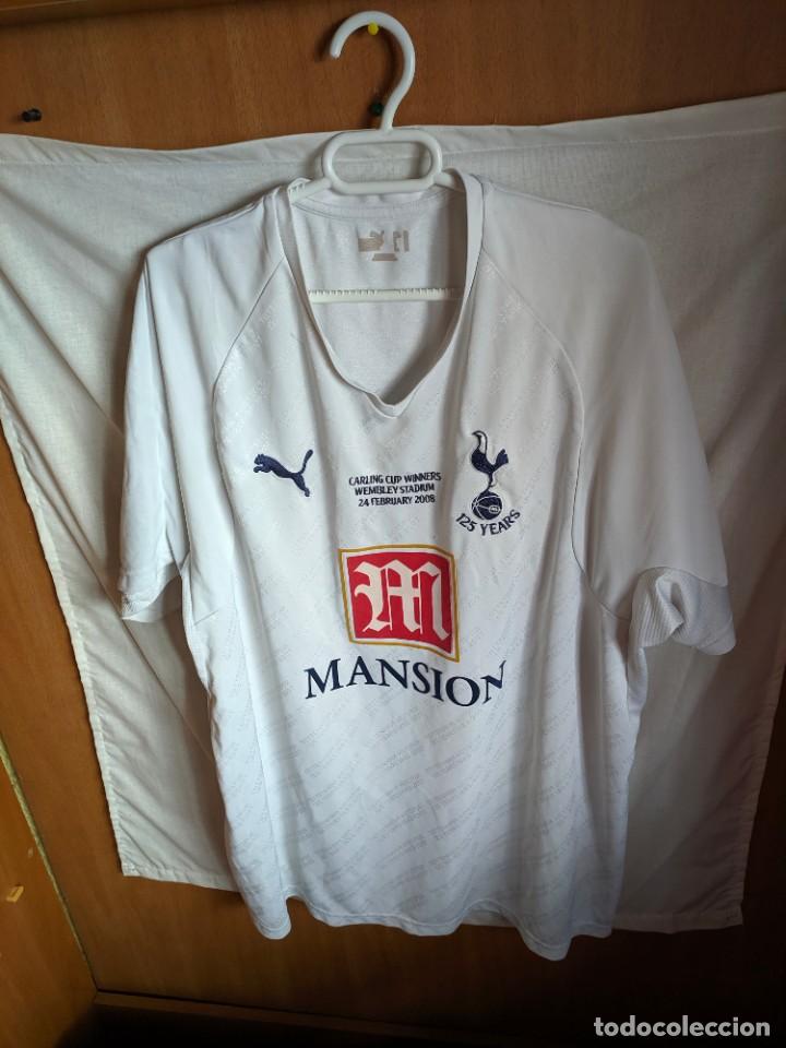 Coleccionismo deportivo: ORIGINAL | FUTBOL | TALLA XXL | CAMISETA | Tottenham Hotspur - edicion final Carling Cup 2008