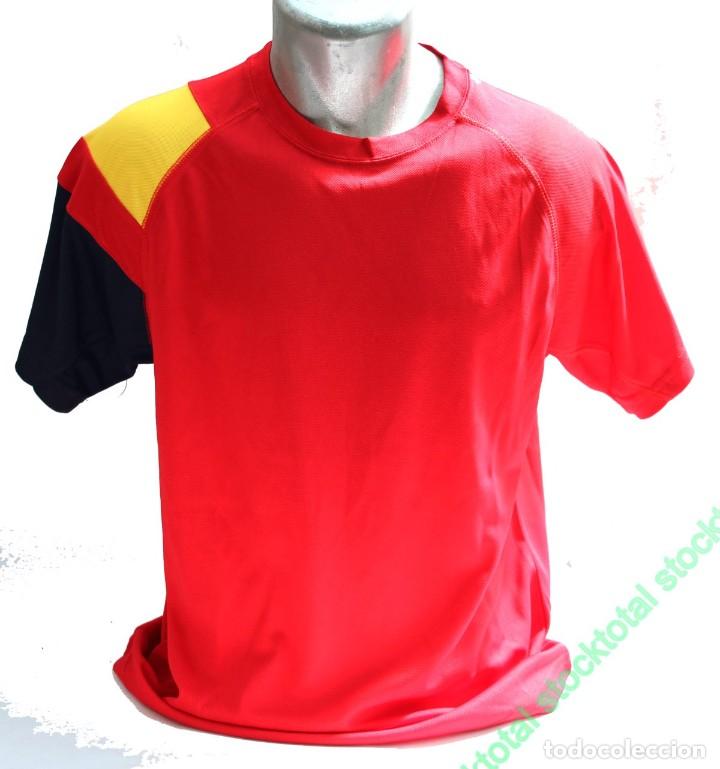 Collezionismo sportivo: CAMISETA ESPA&Ntilde;A COLECCION CLUB NAUTICO DRY FRESH POLIESTER TECNICO TALLA M