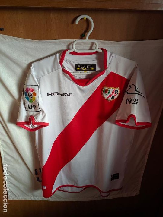 Coleccionismo deportivo: ORIGINAL | FUTBOL | TALLA M | CAMISETA | Rayo Vallecano - 17 Roberto Trashorras - MATCH WORN