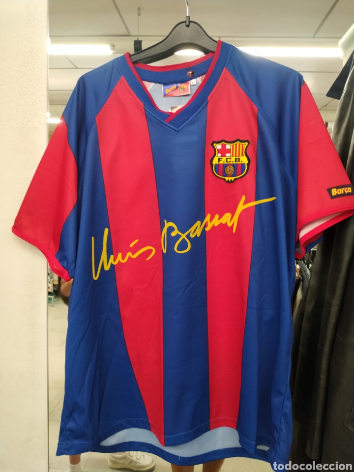 Sports collectibles: Camiseta F C Barcelona Lluis Bassat